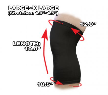 Phiten Sleeve Size Chart